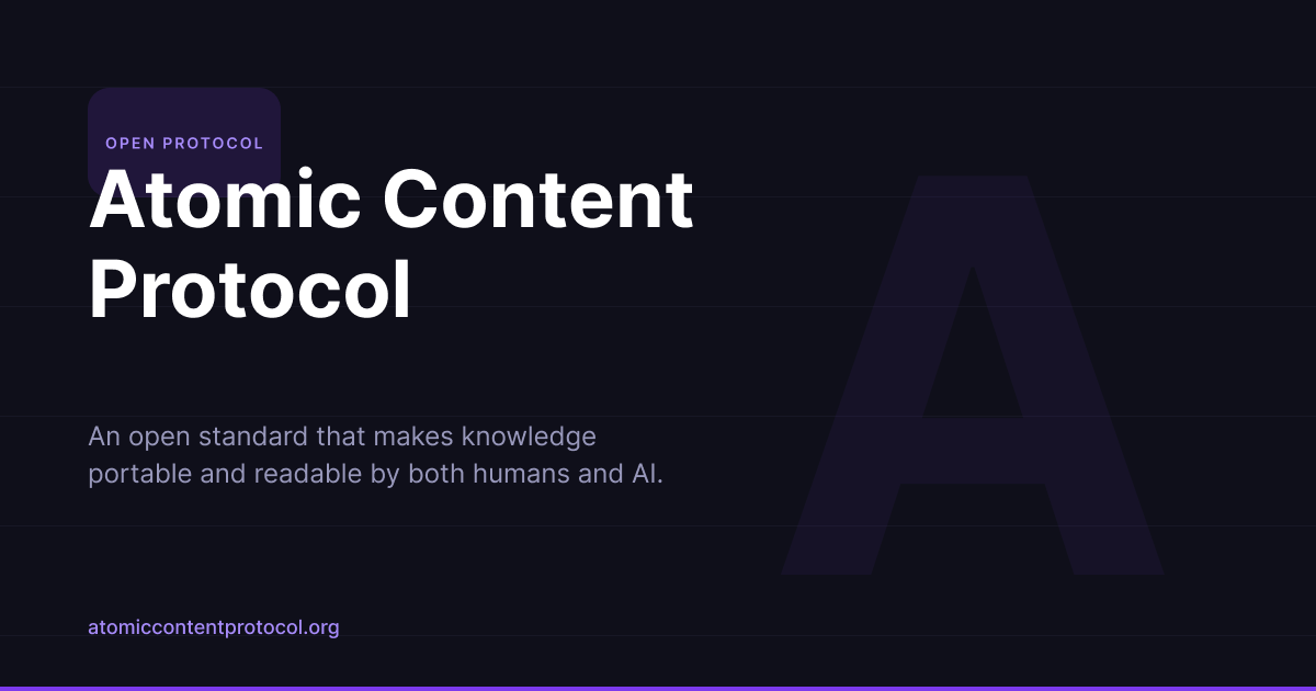 ACO Examples | Atomic Content Protocol